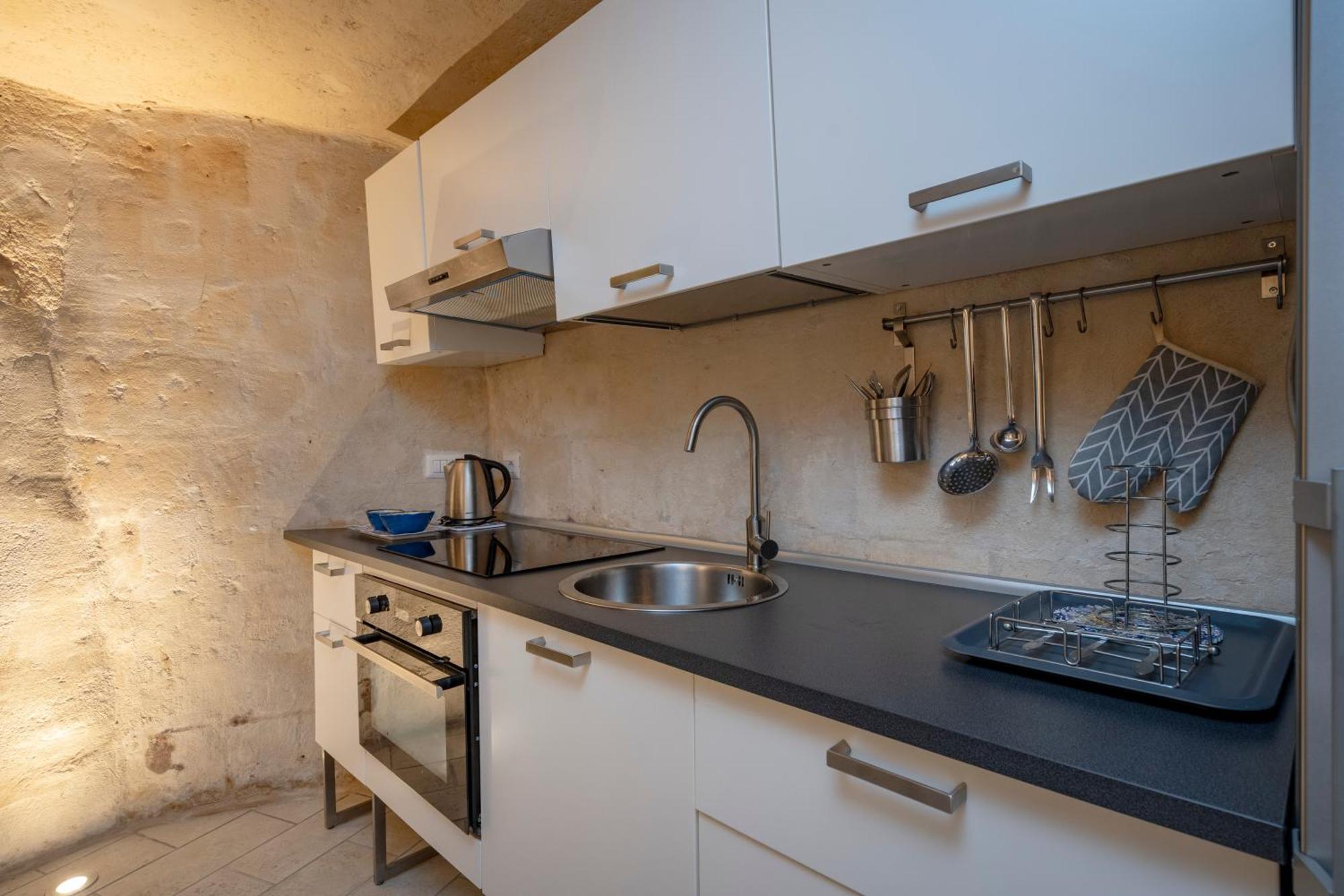 La Grotta Di Lulu Apartment Matera Bagian luar foto
