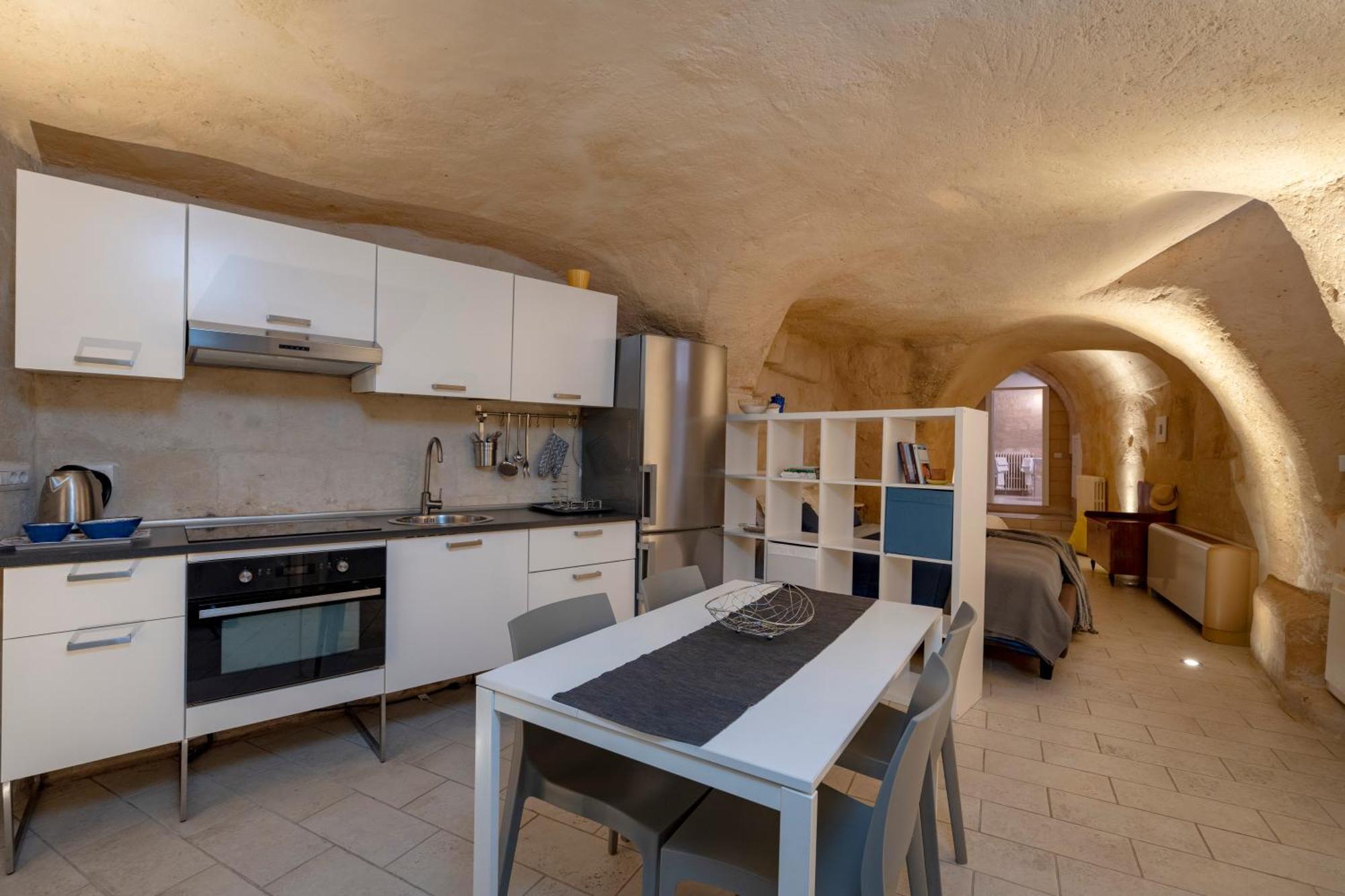 La Grotta Di Lulu Apartment Matera Bagian luar foto