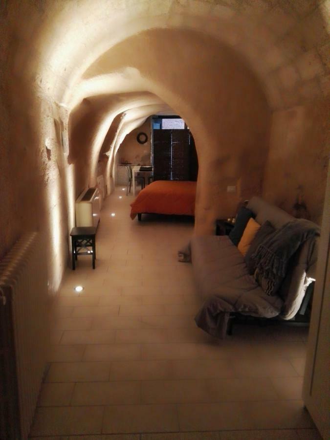 La Grotta Di Lulu Apartment Matera Bagian luar foto